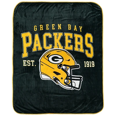 Pegasus  Green Bay Packers Vintage Arch Ultra Soft 50" x 60" Blanket