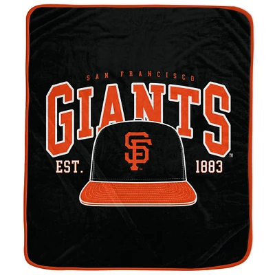 Pegasus  San Francisco Giants Vintage Arch Ultra Soft 50" x 60" Blanket