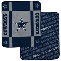 Pegasus  Dallas Cowboys 60” x 70” Reverse Block Double-Sided Ultra Cozy Blanket