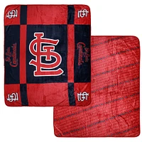 Pegasus  St. Louis Cardinals 60” x 70” Reverse Block Double-Sided Ultra Cozy Blanket