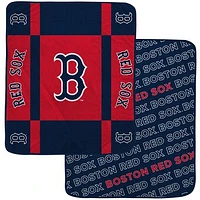 Pegasus  Boston Red Sox 60” x 70” Reverse Block Double-Sided Ultra Cozy Blanket