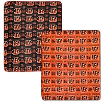 Pegasus Cincinnati Bengals 60” x 70” Home & Away Two-Piece Blanket Set