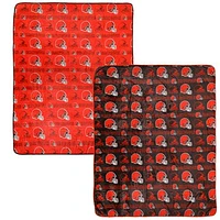 Pegasus Cleveland Browns 60” x 70” Home & Away Two-Piece Blanket Set