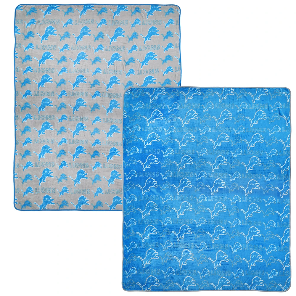 Pegasus Detroit Lions 60” x 70” Home & Away Two-Piece Blanket Set