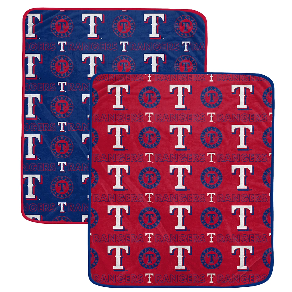 Pegasus Texas Rangers 60” x 70” Home & Away Two-Piece Blanket Set