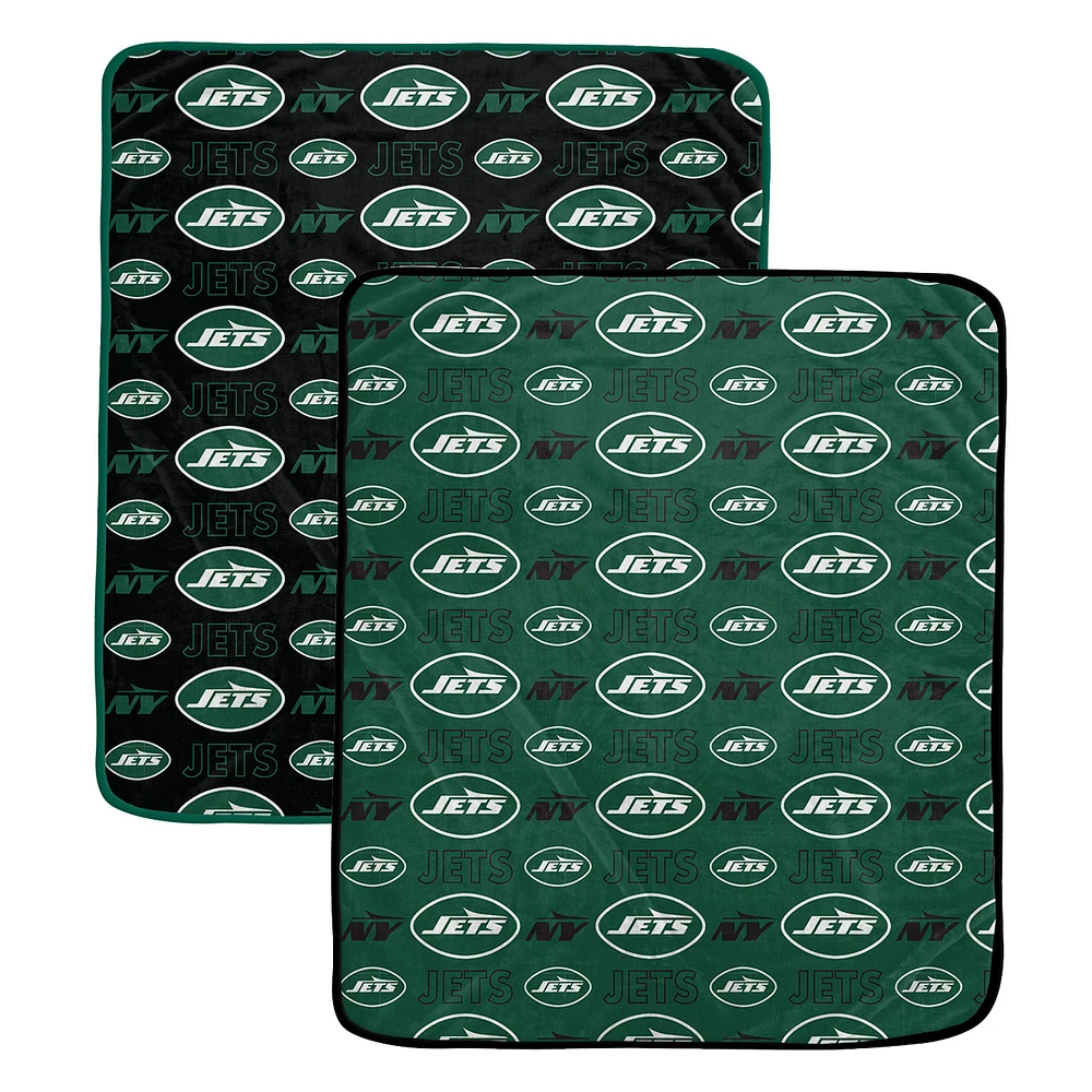 Pegasus New York Jets 60” x 70” Home & Away Two-Piece Blanket Set