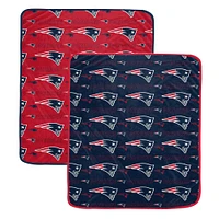 Pegasus New England Patriots 60” x 70” Home & Away Two-Piece Blanket Set