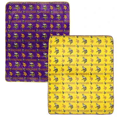 Pegasus Minnesota Vikings 60” x 70” Home & Away Two-Piece Blanket Set