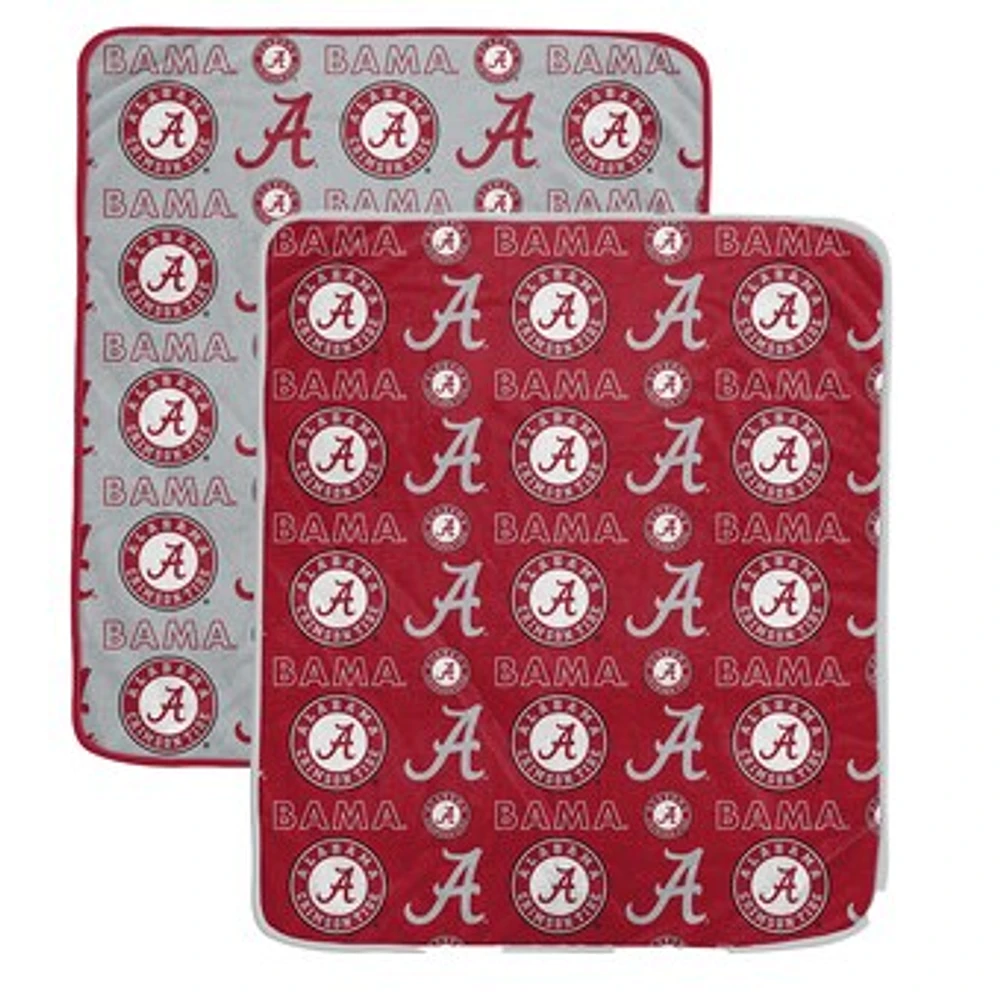 Pegasus Alabama Crimson Tide 60” x 70” Home & Away Two-Piece Blanket Set