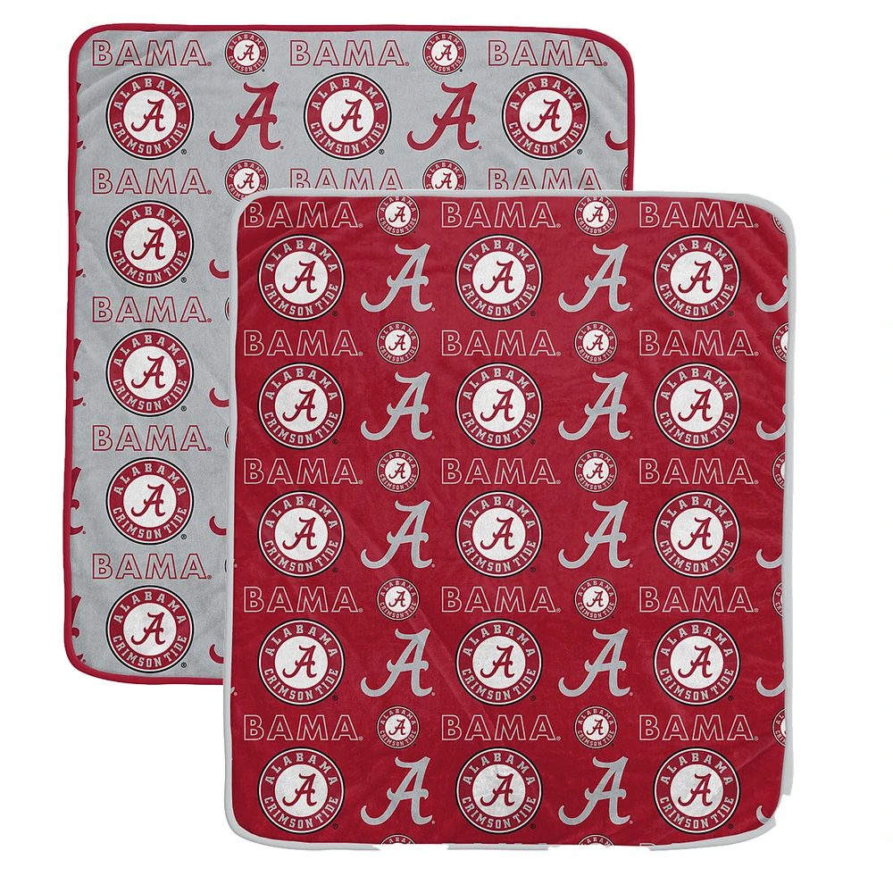 Pegasus Alabama Crimson Tide 60” x 70” Home & Away Two-Piece Blanket Set