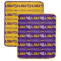 Pegasus LSU Tigers 60” x 70” Home & Away Two-Piece Blanket Set