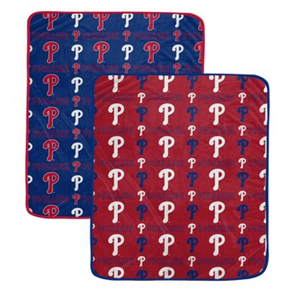 Pegasus Philadelphia Phillies 60” x 70” Home & Away Two-Piece Blanket Set