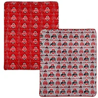 Pegasus Ohio State Buckeyes 60” x 70” Home & Away Two-Piece Blanket Set