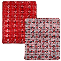 Pegasus Ohio State Buckeyes 60” x 70” Home & Away Two-Piece Blanket Set