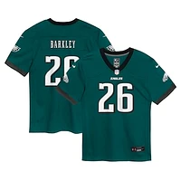 Preschool Nike Saquon Barkley Midnight Green Philadelphia Eagles Player Game Jersey