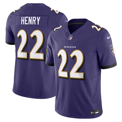 Men's Nike Derrick Henry Purple Baltimore Ravens Vapor F.U.S.E. Limited Jersey