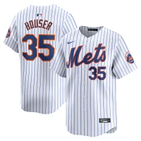 Men's Nike Adrian Houser White New York Mets Home Limited Player Jersey