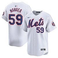 Men's Nike Sean Manaea White New York Mets Home Limited Player Jersey