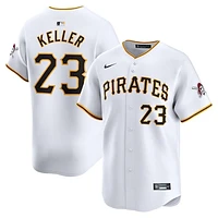 Men's Nike Mitch Keller White Pittsburgh Pirates Home Limited Player Jersey