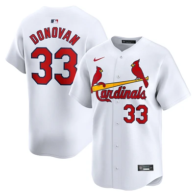 Men's Nike Brendan Donovan White St. Louis Cardinals Home Limited Player Jersey