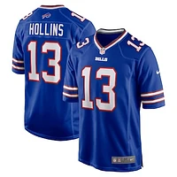 Men's Nike Mack Hollins  Royal Buffalo Bills Game Jersey