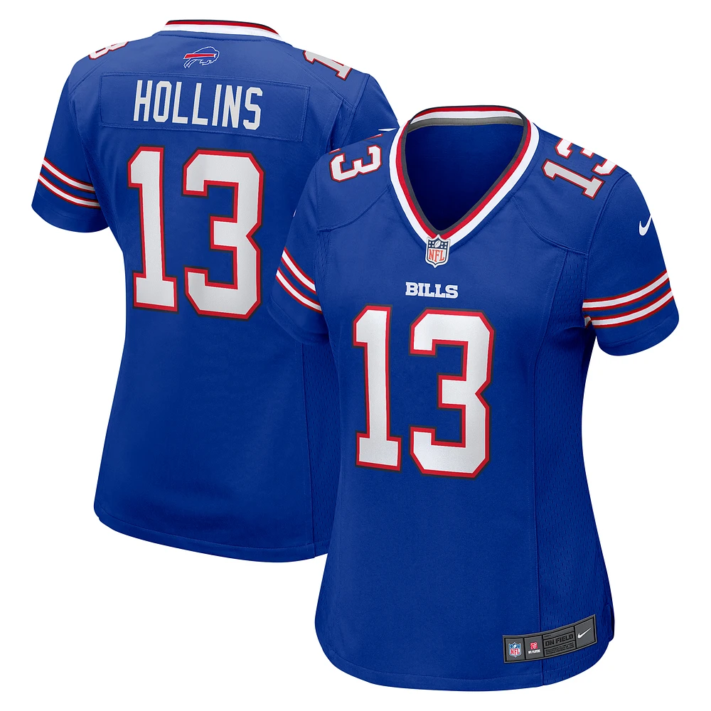 Women's Nike Mack Hollins  Royal Buffalo Bills Game Jersey