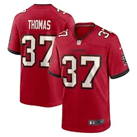 Men's Nike Tavierre Thomas  Red Tampa Bay Buccaneers Game Jersey