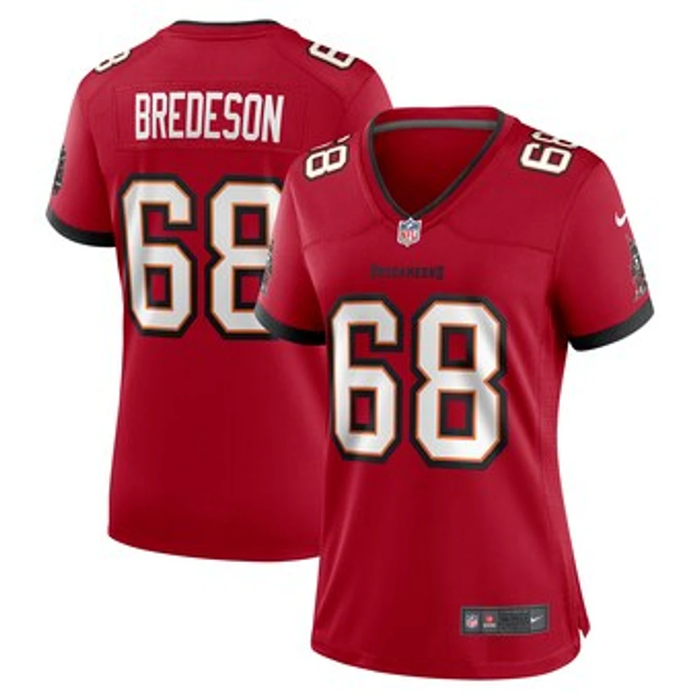 Women's Nike Ben Bredeson  Red Tampa Bay Buccaneers Game Jersey