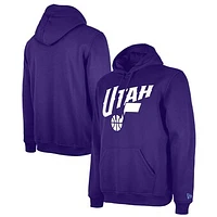 Men's New Era  Purple Utah Jazz 2024/25 City Edition Pullover Hoodie