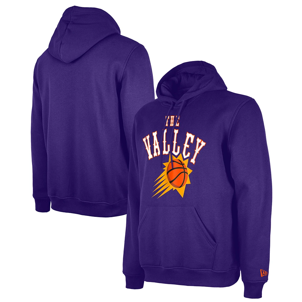 Men's New Era  Purple Phoenix Suns 2024/25 City Edition Pullover Hoodie