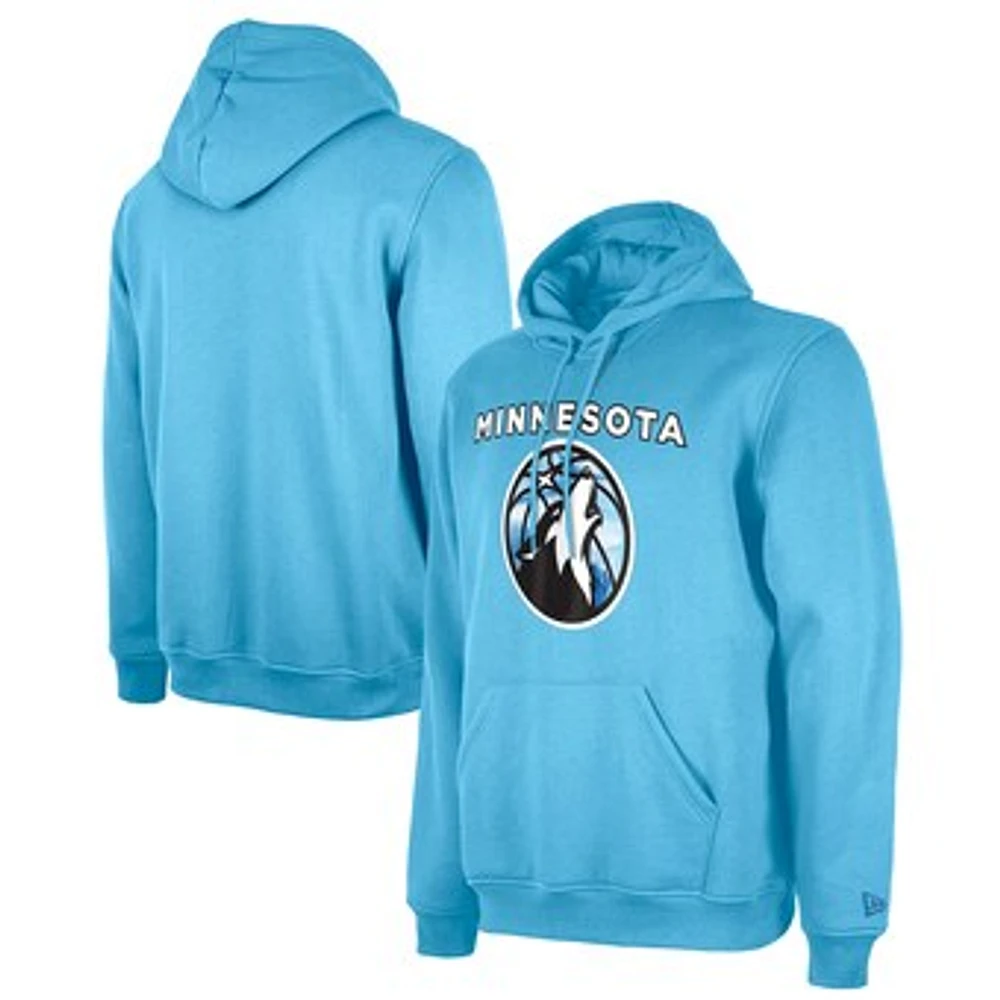 Men's New Era  Blue Minnesota Timberwolves 2024/25 City Edition Pullover Hoodie