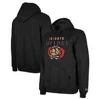 Men's New Era  Black Toronto Raptors 2024/25 City Edition Pullover Hoodie