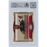 Dwyane Wade Miami Heat Autographed 2003-04 Fleer Hoops Hot Prospects Cream of the Crop #13 Beckett Fanatics Witnessed Authenticated 10 Rookie Card