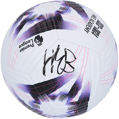 Erling Haaland Manchester City Autographed 2023-24 Premier League Academy Nike Soccer Ball