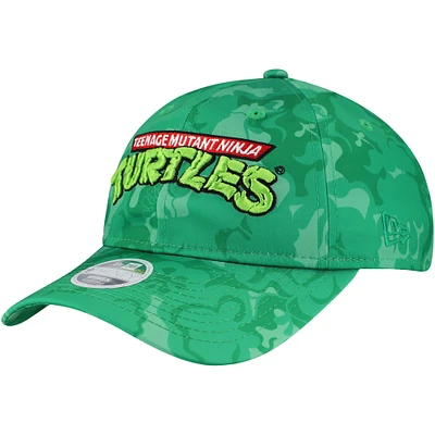 Women's New Era Green Teenage Mutant Ninja Turtles Adjustable Hat