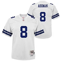 Youth Mitchell & Ness Troy Aikman White Dallas Cowboys 1992 Legacy Jersey