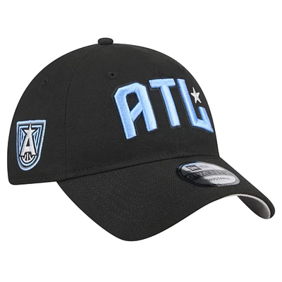 Unisex New Era Black Atlanta Dream Rebel Series 9TWENTY Adjustable Hat