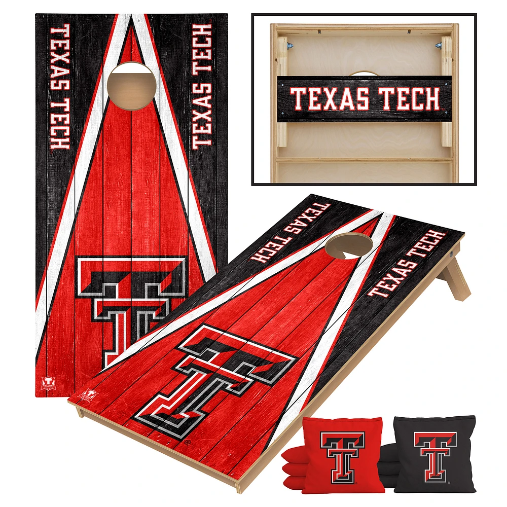 Victory Tailgate Texas Tech Red Raiders 2' x 4' Tournament Cornhole Board Set