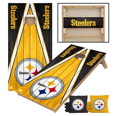 Victory Tailgate Pittsburgh Steelers 2' x 4' Tournament Cornhole Board Set
