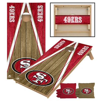 Victory Tailgate San Francisco 49ers 2' x 4' Tournament Cornhole Board Set