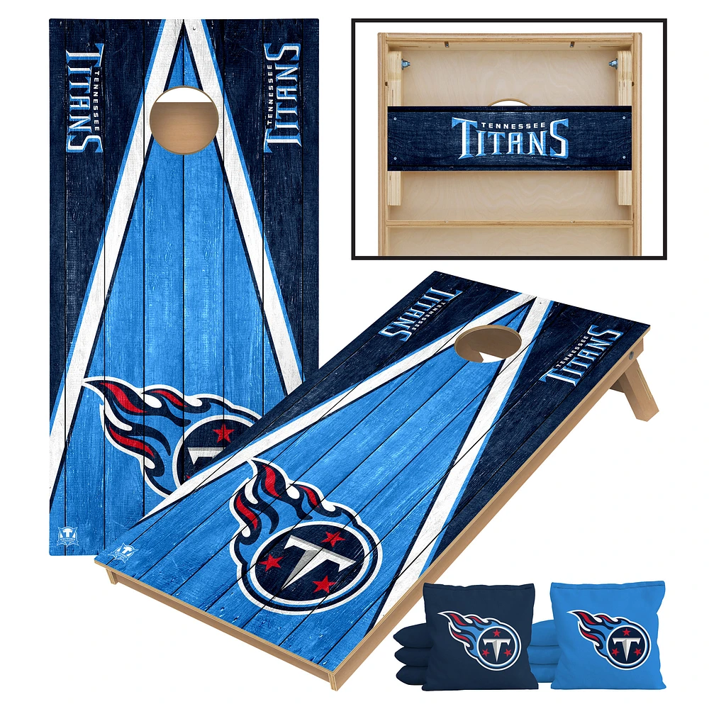 Victory Tailgate Tennessee Titans 2' x 4' Tournament Cornhole Board Set