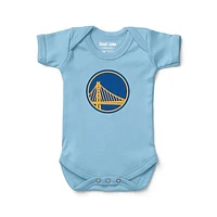 Newborn & Infant Chad Jake Light Blue Golden State Warriors Primary Logo Bodysuit