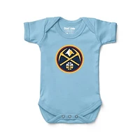 Newborn & Infant Chad Jake Light Blue Denver Nuggets Primary Logo Bodysuit