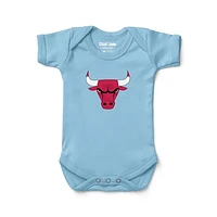 Newborn & Infant Chad Jake Light Blue Chicago Bulls Primary Logo Bodysuit