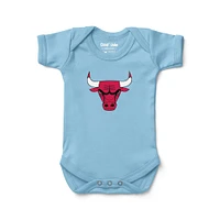 Newborn & Infant Chad Jake Light Blue Chicago Bulls Primary Logo Bodysuit