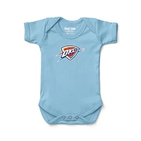 Newborn & Infant Chad Jake Light Blue Oklahoma City Thunder Primary Logo Bodysuit