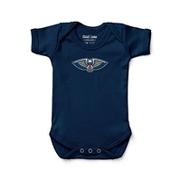 Newborn & Infant Chad Jake Navy New Orleans Pelicans Primary Logo Bodysuit