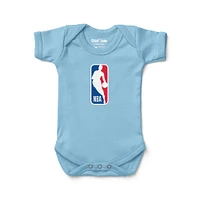 Newborn & Infant Chad Jake Light Blue NBA Events Primary Logo Bodysuit