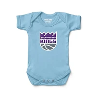 Newborn & Infant Chad Jake Light Blue Sacramento Kings Primary Logo Bodysuit