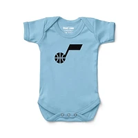 Newborn & Infant Chad Jake Light Blue Utah Jazz Primary Logo Bodysuit